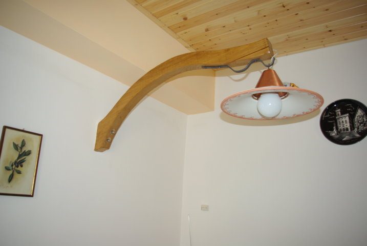 Elemento curvo in legno